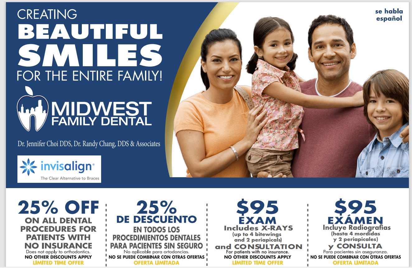 Midwest Family Dental Chicago & Waukegan, IL New Dentist Offer September 2024